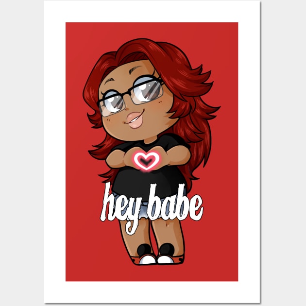 Hey Babe Wall Art by itsladiitei